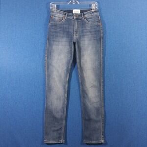 DU/ER Jeans Mens 26 x 30 Denim Stretch 5-Pocket Blue Cotton Blend